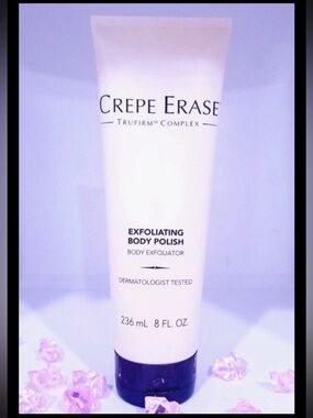 CREPE ERASE TRUFIRM COMPLEX Exfoliating Body Polish 8oz Tube | NEW & Sealed |
